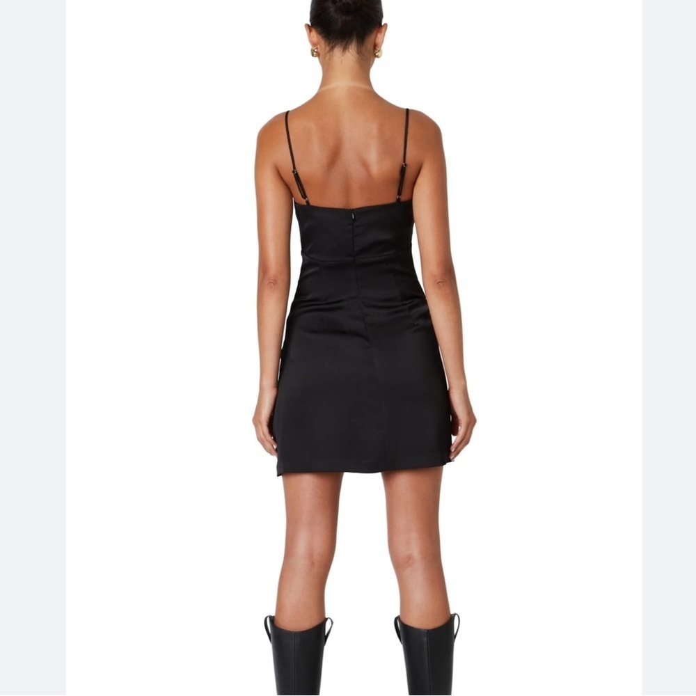 Revolve NIA Rose Black Slip Dress Size XS - Picture 2 of 6